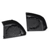 Lirun Car Side Door Speaker Stereo Grille Cover Loud Horns Trim 1 Pair For Mercedes-Benz C-Class C180 C200 C300 2017-2018 ABS Black view 3