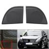 Lirun Car Side Door Speaker Stereo Grille Cover Loud Horns Trim 1 Pair For Mercedes-Benz C-Class C180 C200 C300 2017-2018 ABS Black view 4