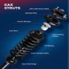 KAX Front Struts and Shock for Isuzu,Fits for 2003 Ascender,2003 Ascender Base,2003 Ascender Limited,2003/2006 Ascender,2003/2006 Ascender Base,2003-2004 Ascender,2003-2004 Ascender Limited 171341 view 2