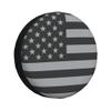 Spare Tire Cover Flag Weatherproof Universal Wheel Protectors for RV Travel Trailer Camper 16in view 1
