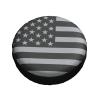 Spare Tire Cover Flag Weatherproof Universal Wheel Protectors for RV Travel Trailer Camper 16in view 2