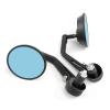 BAFAFA Rearview Mirrors 2pcs Universal 7/8" Round Bar End Rear Mirrors Motorbike Scooters Rearview Mirror Side View Mirrors Handlebar Bar End Mirrors(3) view 2