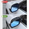 FALMDCQ Compatible with OPEL Vauxhall Insignia B 2017-2020, 2Pcs Car Side Rear View Mirror Rain Eyebrow Visor Rainproof Snow Guard Protector Sun Shield Cover,B Black view 3
