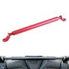 Majatou Motorcycle Balance Handlebar, Motorcycle Handle Bracket, Aluminum Alloy CNC Balance Crossbar Handlebar Extended Reinforcement for Motorcycle (Red) view 3