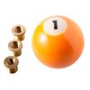 Mavota Billiard Ball Rod Shift Knobs Yellow 1 Gear Stick Shifter Knobs Marbling Pool Ball Shifting Lever Fit Most Automatic Manual Car Tuck Transmission Vehicle, W07C01 view 4