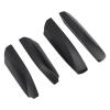 Roof Rail Rack Cover, 4Pcs Roof Rack Rail End Cover Shell Replacement for 2007 to 2013, Exterior Roof Luggage Cargo Rail Rack End Cover Shell Trim (Black) view 3