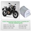 Air Filter for Honda CB500X CBR500R CB500F 2013 2014 2015 2016 2017 2018 CB500FA CB500XA, for Honda CBR400R CB400X 2016 2017 CB400XA, 17211-MGZ-D00 17211-MJW-J00 view 2
