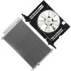 ECCPP Radiator Fan + AC Condenser Assembly fit for Pontiac Vibe 2009-2014 view 1