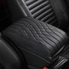 YCLNFC Car Center Console Armrest Mat for Audi Q5 8R 2008-2017 Universal Armrest Seat Box Protector Cover Leather Accessories for SUV Truck Vehicle,Black, normal view 1