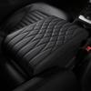 YCLNFC Car Center Console Armrest Mat for Audi Q5 8R 2008-2017 Universal Armrest Seat Box Protector Cover Leather Accessories for SUV Truck Vehicle,Black, normal view 2
