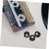 HOMSFOU 15pcs Rubber Pinch Roller for Tape Recorders Audio Players and Car Recorders Stable Non-distorting Design for Optimal Signal Axle view 4