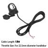 Odorkle Electric Finger Throttle, Plastic Speed Control Left Right Hand Accelerator Throttle for Electric Scooter (Left Hand) view 4