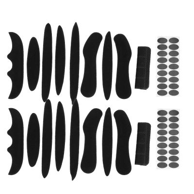 Odorkle Helmet Accessory,Bike Helmet Liner Lining Hook and Sponge Combination Set for Electric