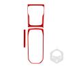 JKYUKU Real Carbon Fiber for Jeep Accessories Center Control Gear Shift view 2