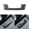 Car Center Console storage box Handle Trim Center Armrest Cover Decals Real Carbon Fiber Interior Accessories Compatible with Honda Ridgeline 2017-2023 / Pilot 2016-2022 / Passport 2019-2023 Black view 1