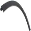 Koolzap Compatible with 2011-2014 Cayenne Fender Trim Rear, Left Primed Plastic PO1790104 view 3