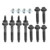 VekAuto Exhaust Manifold Hardware Kit Compatible for Chrysler 300 2005-2020 6 Cyl 3.5L 8 Cyl 5.7L, Durable Metal Black view 1