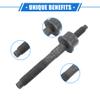 VekAuto Exhaust Manifold Hardware Kit Compatible for Chrysler 300 2005-2020 6 Cyl 3.5L 8 Cyl 5.7L, Durable Metal Black view 3