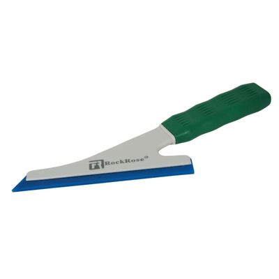 RockRose Doctor Stroke Squeegee Professional Window Tinting Squeegee & Vinyl Wrap Applicator, Heavy-Duty Rubber Scraper for Auto Glass & Flat Glass Tint Blue 2 PCS