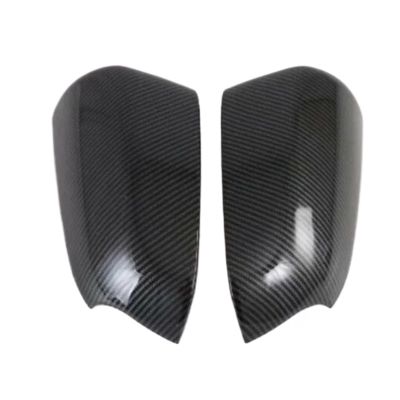 Compatible For Hyundai Venue 2020-2023 Car Rearview Side Mirror Cover Wing Cap Exterior Sticker Door Rear View Case Trim Carbon Fiber Look (Color : Carbon Fiber)