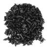 100Pcs Plastic Rivets Fastener Push Clips Black for Car Auto Fender, 100PCS Car Bumper Clips Push Retainers Automotive Nylon Plastic Bumper Fastener Rivet Clips Set Plastic Rivets view 1