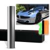 12"x60" (1FTx5FT) Silver PET Chrome Vinyl Wrap Auto Car Sticker Decal Film Sheet Bubble Free Air Release Technology with Tool Kit view 1