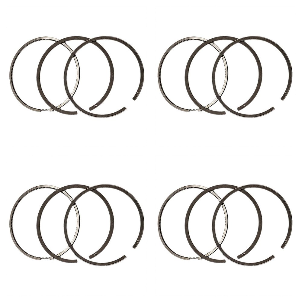 WZCPSM 4Set Piston Rings 4089460 Replacement for Cummins B4.5/QSB4.5 Engine (2.8Kx2.4x4.0mm)