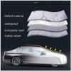 Car Cover For Ferrari 488 Spider Convertible(2018-) | Waterproof Car Cover | Car Cover Outdoor Replacement | Breathable Windproof Full Cover for Car Snow Rain Dust Sun Protection Winter Summer ( Color view 3
