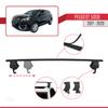 accessorypart Compatible with Peugeot 5008 II (P87) Pre-Facelift 2017-2020 ACE-4 Car Roof Rack Cross Bar Black Aluminium 2 Bars view 3