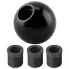 Majatou Gear Stick Knob, Auto Car Gear Knob, Circular Knob, Car Gear Stick Knob Gear Handle Balls, Car Universal Manual Knob Gear Round Balls(Black) view 1