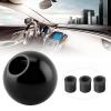 Majatou Gear Stick Knob, Auto Car Gear Knob, Circular Knob, Car Gear Stick Knob Gear Handle Balls, Car Universal Manual Knob Gear Round Balls(Black) view 2