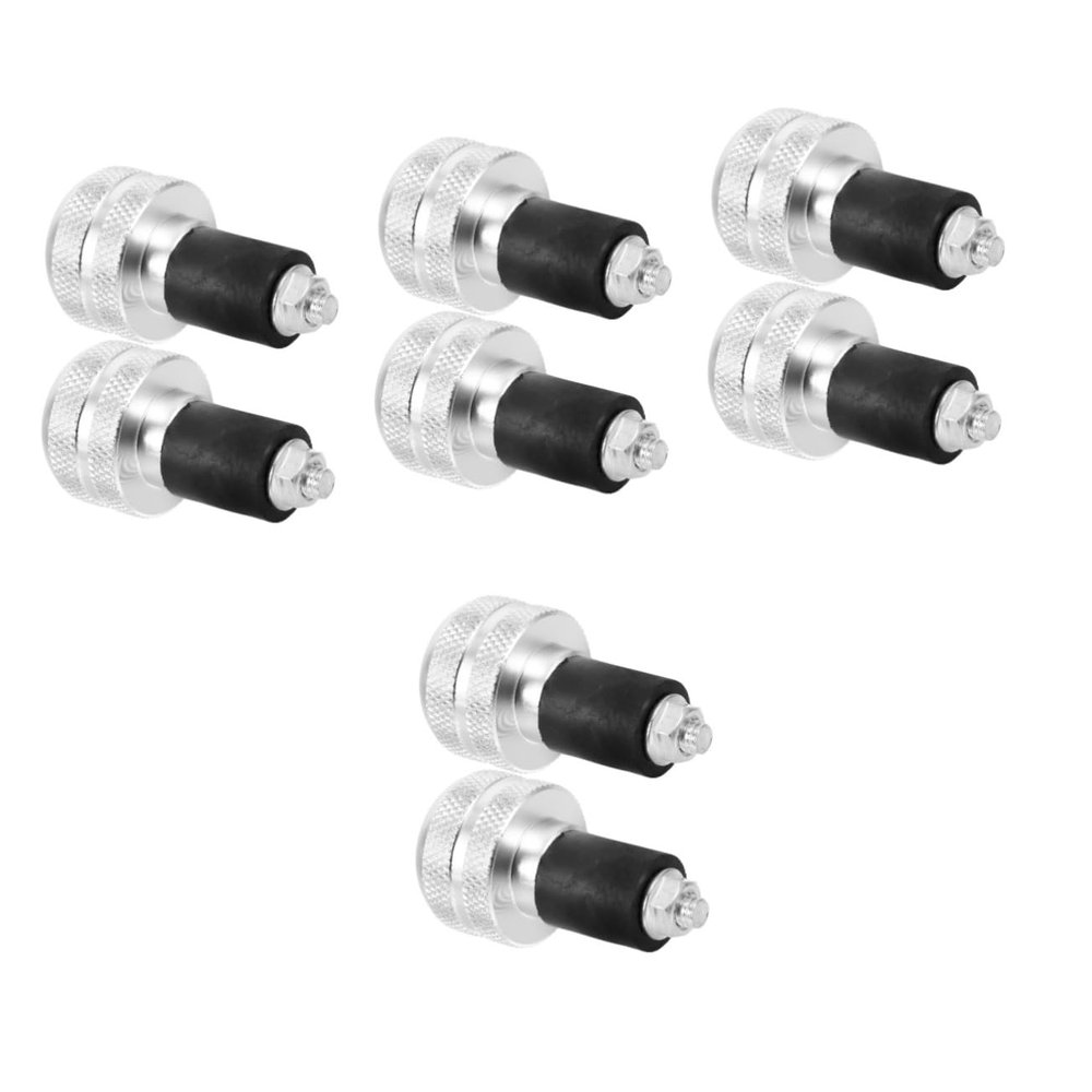 GLEAVI 4pairs Handlebar Plugs for Mountain Bikes End Plugs Slip Design Easy to Install Fit