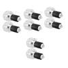 GLEAVI 4pairs Handlebar Plugs for Mountain Bikes End Plugs Slip Design Easy to Install Fit view 1