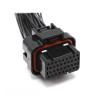 BUIEX 26 34Pin TE AMP Tyco SUPERSEAL 1.0MM Auto Oil Gas Female Electronic Connector Wiring Harness Plug 3-1437290-7 4-1437290-0 (Color : 34Pin 4 Slots, Size : 1 Pc) view 1