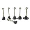 Mikinona 6pcs Tool Kit Paintless Sucker Puller for Hail Damage Durable Tabs with Versatile Suction Cups for Auto view 2