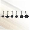 Mikinona 6pcs Tool Kit Paintless Sucker Puller for Hail Damage Durable Tabs with Versatile Suction Cups for Auto view 4