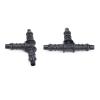 AC PERFORMANCE Plastic 5/16" Barb Tee, T Splitter Fuel Quick Connector, Pack of 2 view 2