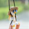 LXQTAO Trendy & Creative Little Duck Car Pendant A Cartoon Swing Duck Rearview Mirror Accessory for Automotive Interior Mirrors. (Yellow Rich Duck) view 2