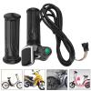 Electric Throttle Grip, 36V 48V Speed Governing Twist Throttle with LCD Display and Switch for Mini 6 Cores view 2