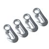 4Pcs Trailer Snap Hook Set with Safety, Sturdy Iron Tow Hooks for Towing Trailers, Yachts, Motorcycles view 1