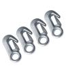 4Pcs Trailer Snap Hook Set with Safety, Sturdy Iron Tow Hooks for Towing Trailers, Yachts, Motorcycles view 3