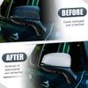 X AUTOHAUX Car Rear View Right Passenger Side Mirror Cover Cap Replacement White for Toyota Highlander 2020-2022 Mirror Guard Covers Exterior Decoration Trims view 2