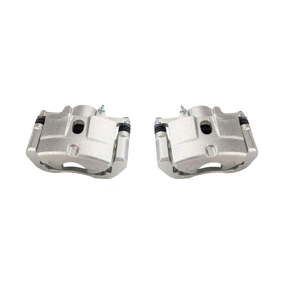 WooWiss 2pcs Disc Brake Caliper Assembly Set Front Left Driver and Right Passenger Side Hardware CLA32420 18-B5423 18-B5422
