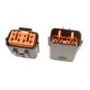 1/5/10/20Kits 8 Pin Auto Electric Waterproof Plug Wiring Cable Harness Connector 6195-0054 6195-0051 (Color : Female Set, Size : 10Sets) view 3
