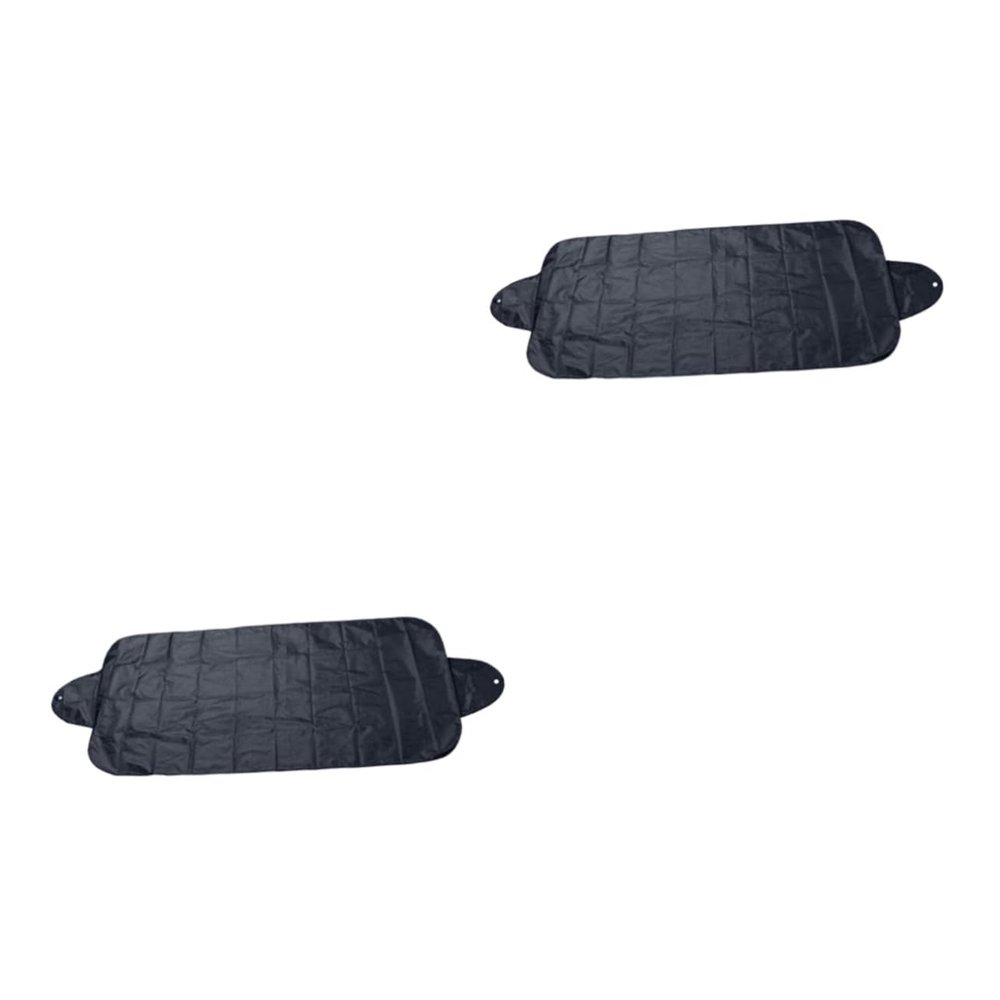 GLEAVI 2pcs Car Windshield Cover Heavy Duty Protector Sunshade Visor for and Easy to Install for All Vehicles