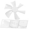 Mobestech 4pcs Replacement Rv Fan Blade Plastic Accessory for Ventilation Easy to Install Suitable for Rv Fans for Camping and Outdoor Use view 2