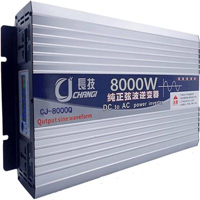 kubeier 6000W 8000W 10000W 12000W Pure Sine Wave Power Inverter 12V 24V 48V 60V DC to 110V 220V AC Converter with LED Display for Car/RV Home Solar System,8000W-12Vto110V