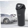 Mobestech 2pcs Trash Dustbin Leakproof Cover Space-saving Bin for Car Organiser Easy to Attach Clip Multi-functional Storage view 2