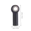 VICASKY 10pcs Link Rod Ball Joint Heads for Rc Cars Compatible with Tamiya Hsp Axial Metal Construction for Crawler Trucks Black view 3