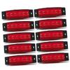 GLEAVI 4pcs Trailer Lights Led Tail Lights Side Marker Truck Indicators Easy Installation Fits Buses Trucks Trailers view 4